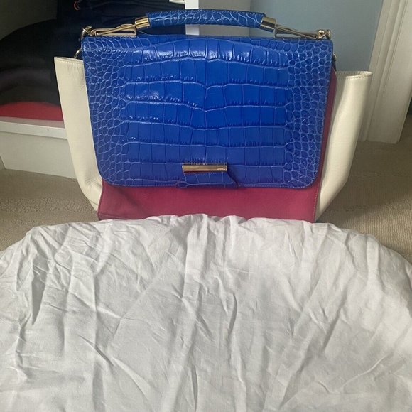 Emilio Pucci Handbags - Emilio Pucci Flap Top Leather Bag